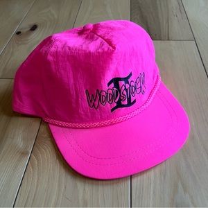 Vtg Woodstock 1989 hat